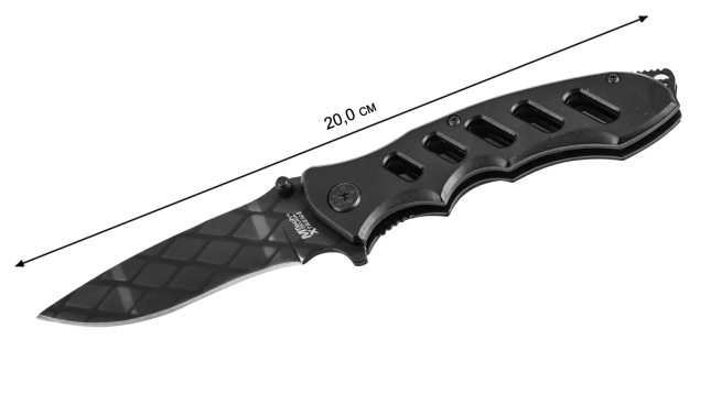 Черный складной нож MTech MX-8027A Xtreme Premium - размер