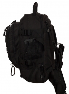 Черный тактический рюкзак с отделением для гидратора 3-Day Expandable Backpack Black