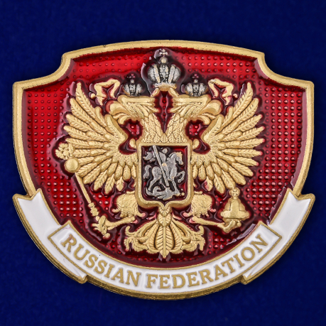 Декоративная накладка с гербом РФ