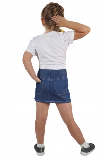 Детская джинсовая юбочка