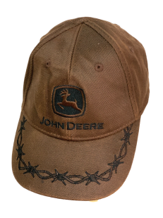Детская летняя бейсболка John Deere с вышивкой