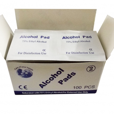 Дезинфицирующие антисептические спиртовые салфетки (100 шт)