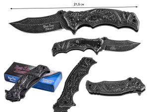 Дизайнерский нож Dark Side Blades Spring Assisted DS-A058 Black