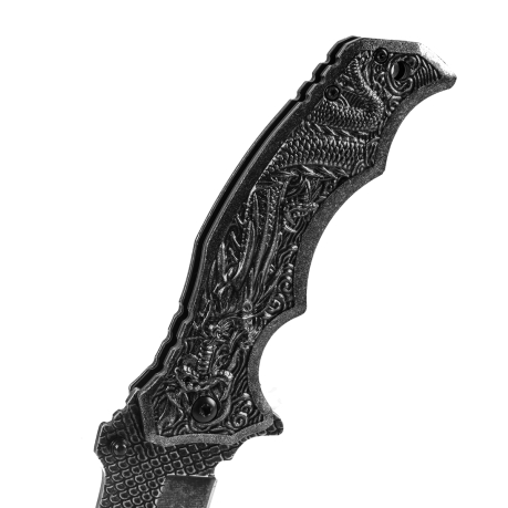 Дизайнерский нож Dark Side Blades Spring Assisted DS-A058 Black (США)