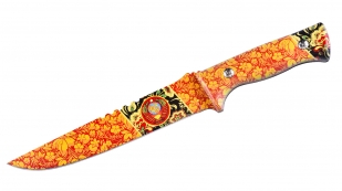 Дизайнерский нож с гербом СССР