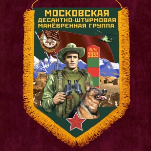 Дизайнерский вымпел Московская ДШМГ