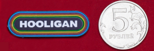 Дизайнерский значок Hooligan от Iron & Resin