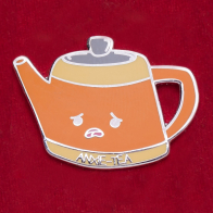 Дизайнерский значок "Узбагаивающий чай"