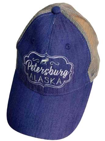 Джинсовая бейсболка Petersburg Alaska