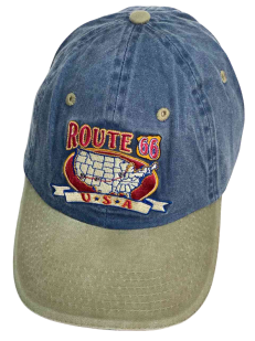 Джинсовая бейсболка Route 66