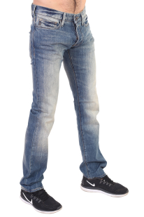 Классические мужские джинсы на пуговицах