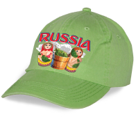 Эффектная бейсболка "Russia матрешки". Уникальная модель от дизайнера по привлекательной цене