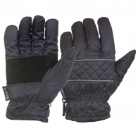 Эксклюзивные перчатки с черными вставками на ладонях