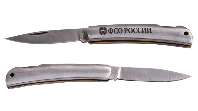 Заказать эксклюзивный нож "ФСО России" складной