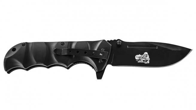 Складной нож Штурмовика СВО с гравировкой "За штурмовые операции"