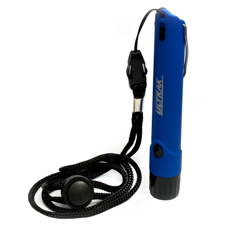Электронный свисток выживальщика Ultrak 125 дБ с фонариком (синий)