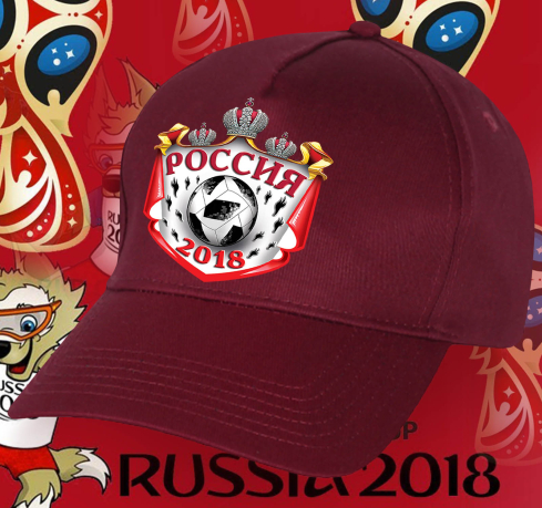 Фанатская кепка Россия с короной