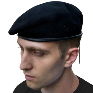 Черный берет