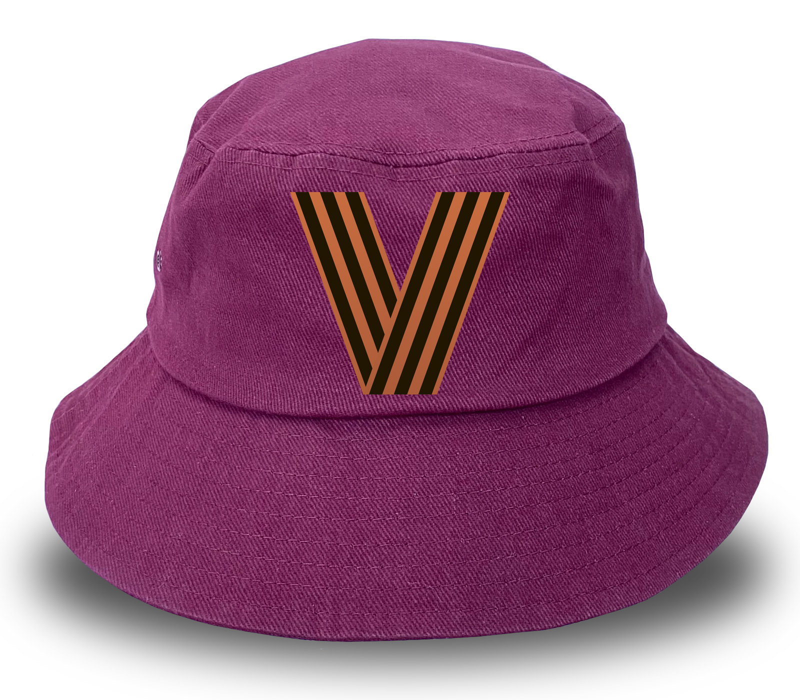 Фиолетовая панама с гвардейским трансфером V