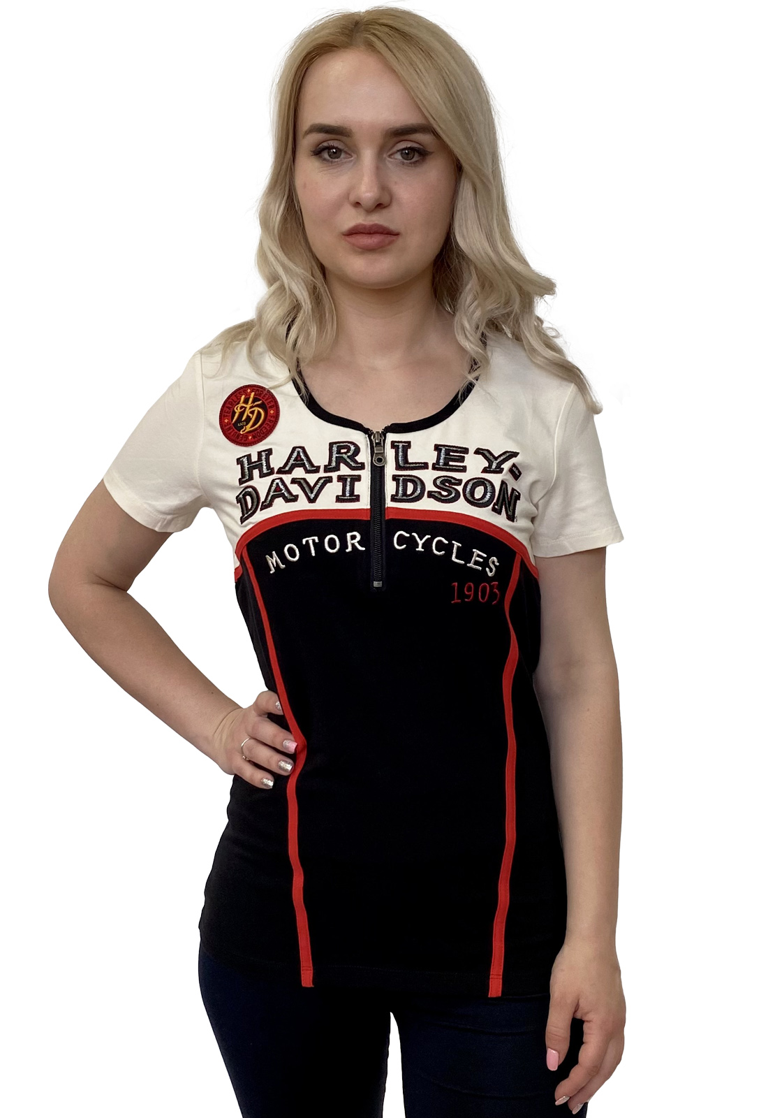 Фирменная женская футболка Genuine MotorClothes