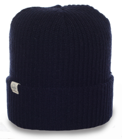 Фирменная мужская шапка Herschel. Практичная модель для парней, ценящих комфорт и качество 