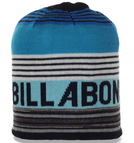 Фирменная шапка Billabong для спортивных красоток. Безупречная модель, в которой 100% тепло
