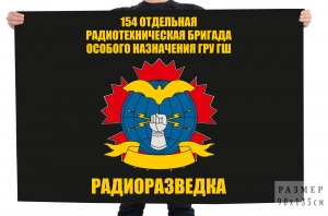Флаг «154 отдельная радиотехническая бригада особого назначения ГРУ ГШ»