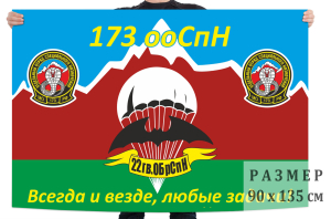 Флаг 173 отдельного отряда спецназа