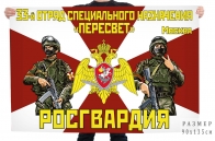 Флаг 33 отряда специального назначения Росгвардии "Пересвет"