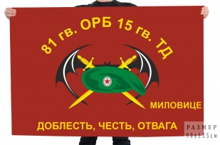 Флаг 81 отдельного разведывательного батальона 15 гвардейской ТД