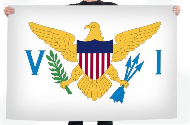 Флаг Американских Виргинских островов