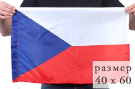 Флаг Чехии 40x60 см по акции