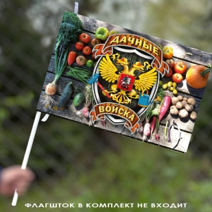 Флаг "Дачные войска" 40х60 см