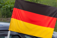 Флаг Германии с кронштейном