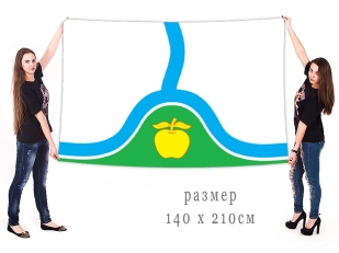 Большой флаг города Россошь