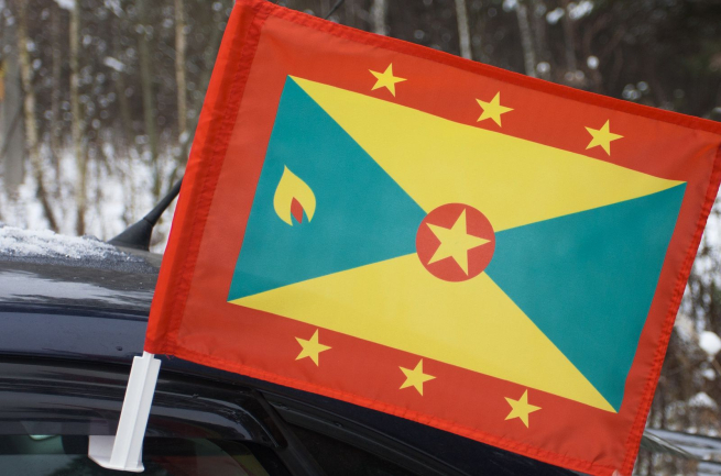 Флаг Гренады на машину