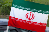 Флаг Ирана на машину