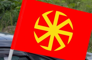 Флаг «Коловрат» на машину