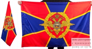 Двусторонний флаг МВД РФ
