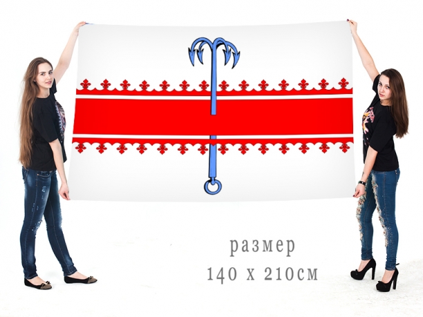 Большой флаг Никольского городского поселения Подпорожского района