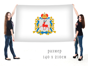 Большой флаг Нижегородской области