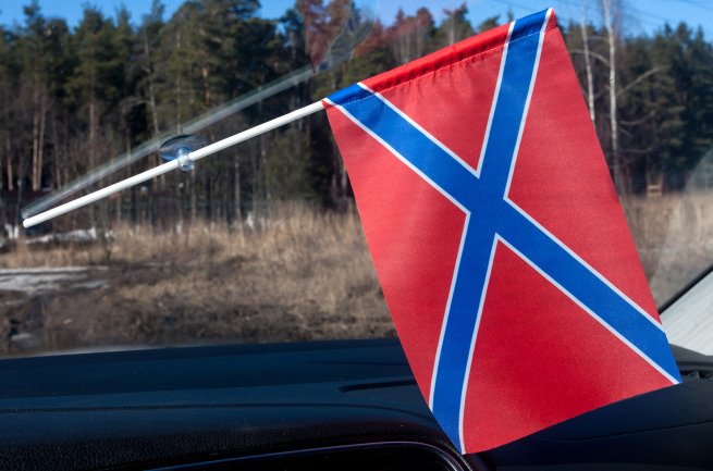 Флаг "Новороссия" в машину