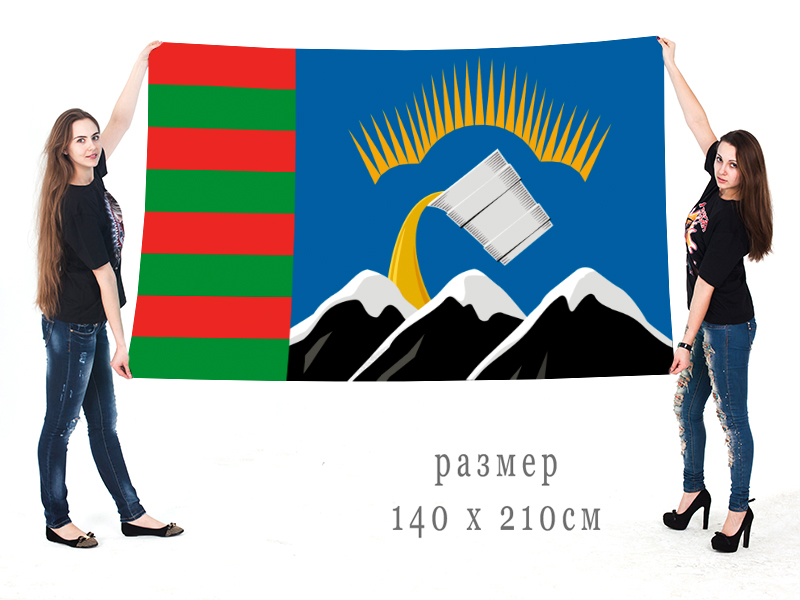Большой флаг Печенгского района