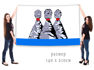 Большой флаг Петропавловска-Камчатского