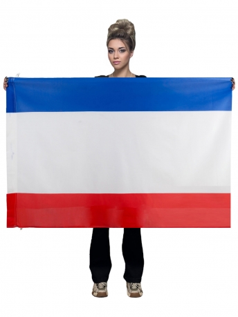 Флаг Республики Крым (на сетке)