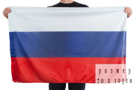 Флаг РФ на сетке