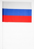 Флаг России на палочке