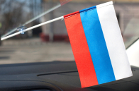 Флаг России с присоской