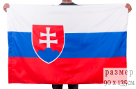 Флаг Словакии по акции