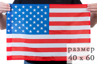 Флаг США 40x60 см 